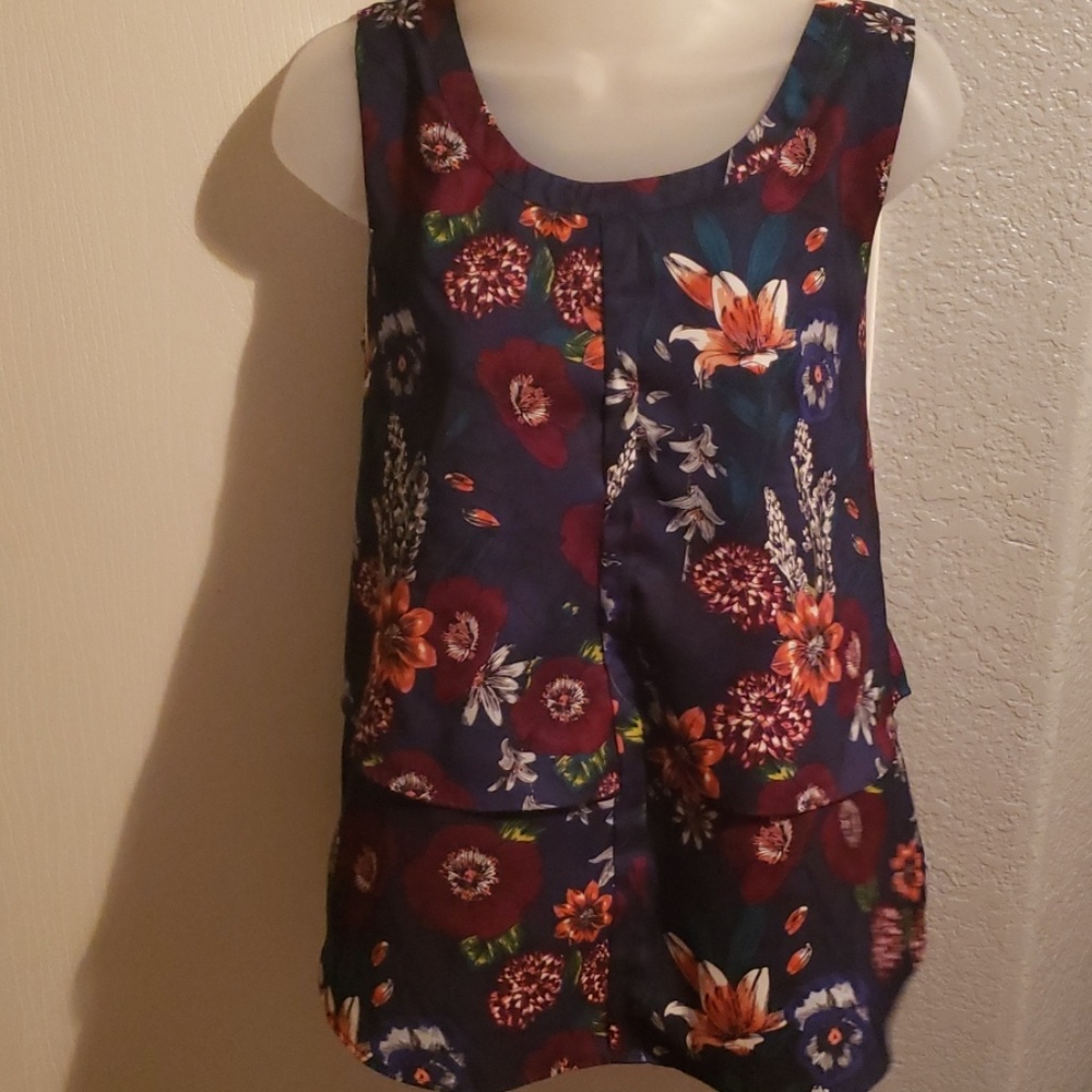 Ann Taylor Factory Floral Top